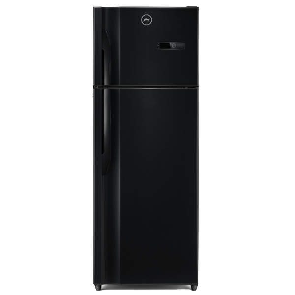 Godrej 330 L Frost Free Double Door 2 Star Refrigerator (RTEONVIBE366BRCITMB, Matt Black)