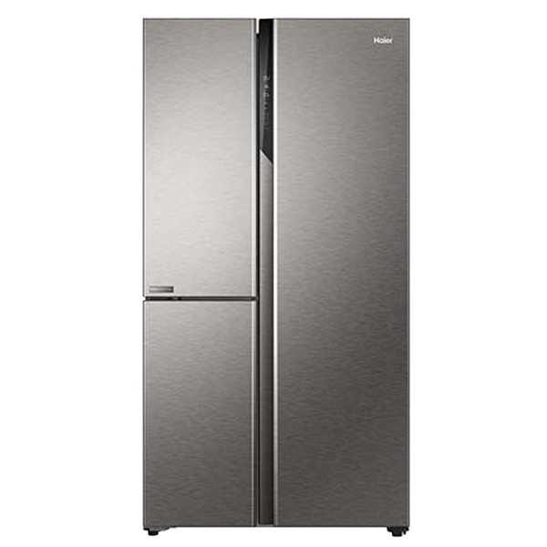 Haier 628 L Convertible Side By Side Refrigerator (HRT683IS)