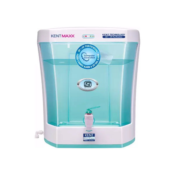 Kent MAXX (11013) 7 L UV + UF Water Purifier  (White & Blue) (KENTMAXXWP)