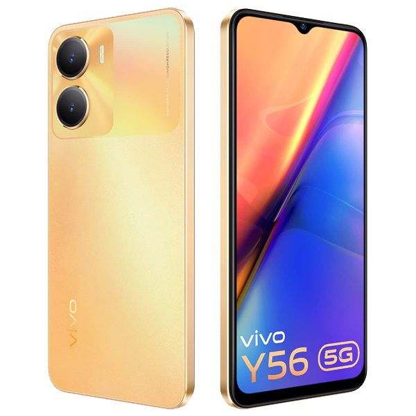 Vivo Y56 5G (Orange Shimmer, 8GB RAM, 128GB Storage) (Y565G8128GB)