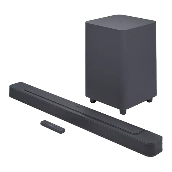 JBL Bar 500 Pro 590W Bluetooth Sound Bar with Remote (Dolby Atmos, 5.1 Channel, JBLBAR500PROBLK)