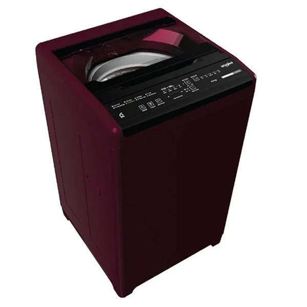 Whirlpool Whitemagic Classic 6.5 Kg GenX Fully Automatic Top Load Washing Machine (Zero Pressure Fill Technology, Wine, 5 Star) (WMCLASSIC6.5GENXRWW)