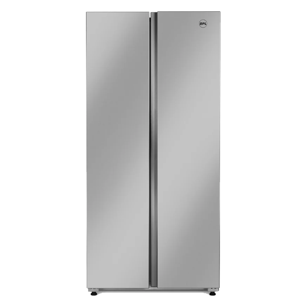 BPL 500 L Frost Free Inverter Side by Side Refrigerator (2024 MODEL, 500LBRSI520RNVSSM, Shiny Silver)