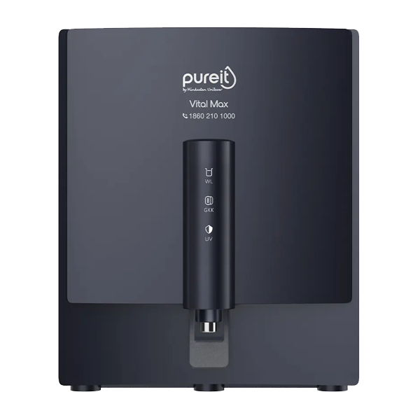 Hindustan Unilever Pureit 7 Litre RO Plus UV Water Purifier (Black, VITALMAX)