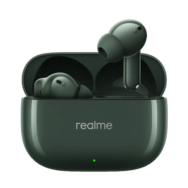 Realme Buds T300 with 12.4mm Driver, 30dB ANC, 360 Spatial Audio and 40 hours Playback Bluetooth  (True Wireless, REMEBT300)