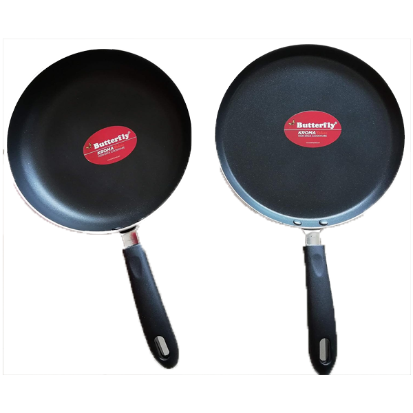 BUTTERFLY NON STICK COOKWARE WAVE LX KCP2 SET (WAVELXKCP2SETNS)