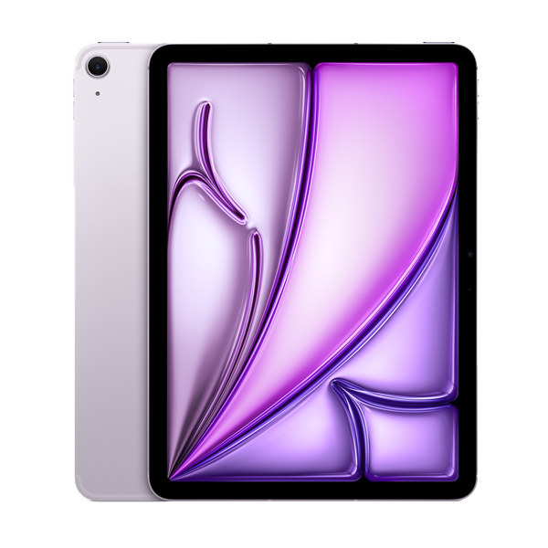 Apple iPad Air 6th Generation Wi-Fi+5G (11 Inch, 128GB, Purple, 2024 model, IPDAIR11WFCL128MUXG3)