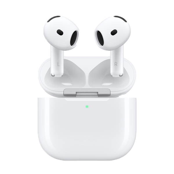 Apple AirPods 4 with Active Noise Cancellation (Wireless Charging, USB-C, White, APAIRPODS4ANCMXP93)