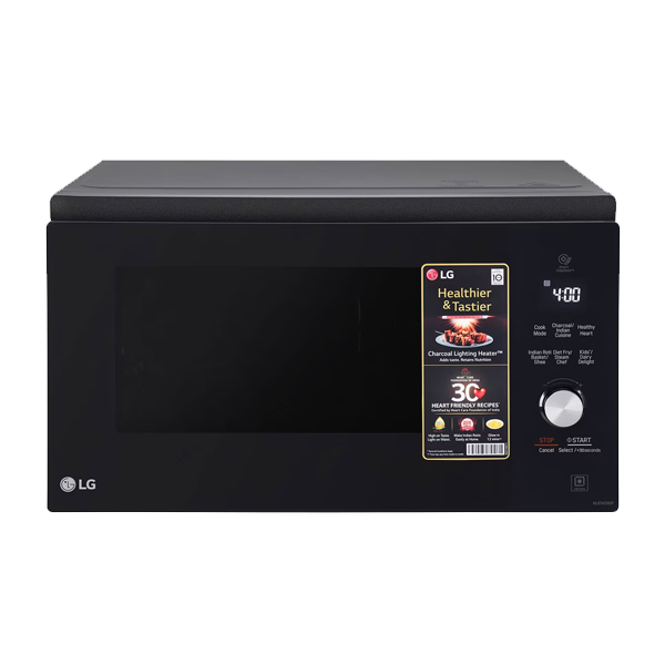 LG 32L WiFi Enabled Charcoal Microwave Oven (MJEN326SFW, Black)